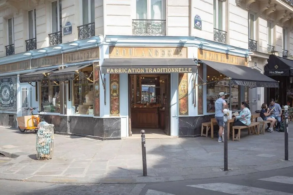 My Veranda - Marais - Republique- Luxury Family Suite Avec Climatisation-1